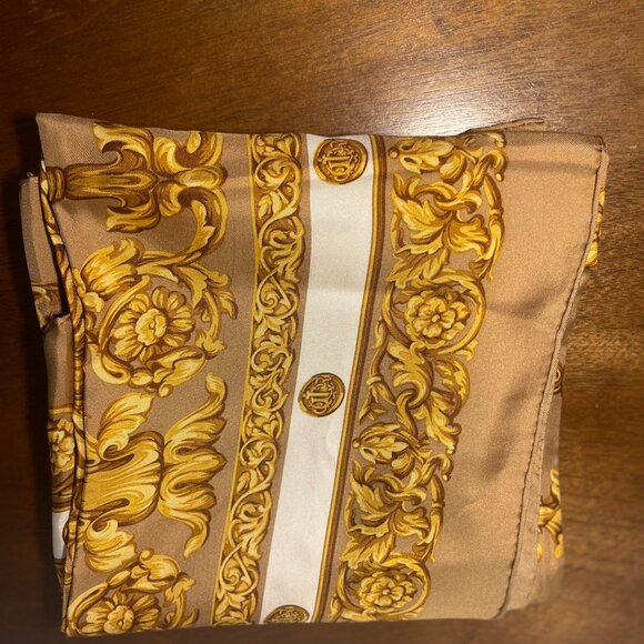 Authentic Vintage Christian Dior Silk Scarf - Picture 3 of 3